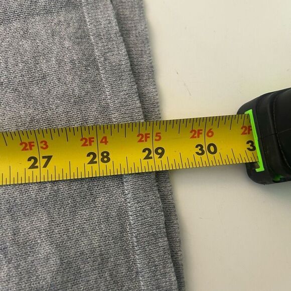 Eileen Fisher Gray Sleeveless Tunic Top S Organic Cotton V-Neck Hand Loomed - Picture 8 of 9